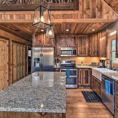 Modern Murphy Cabin With Nottely River Views! Exterior photo
